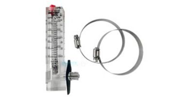 Blue White U-300 Series 2" PVC Flowmeter | Vertical Up Flow | 40-150 GPM | U-30200P