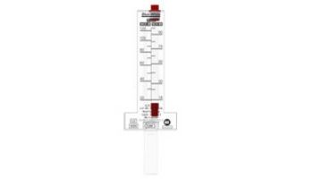 Blue  White Industries Flowmeter CPVC Body | 1.25 Inch | F-30125T