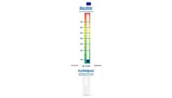 Blue White 2" FLOWREAD Cal-Q-Flo Top Mount Flowmeter | PVC 20-120Gpm | R-320