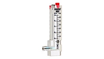 Blue White U-300 Series 1.5_quot; PVC Flowmeter | Vertical Up Flow | 10-60 GPM | U-30150P