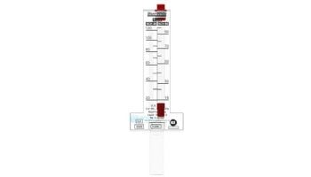 Blue White Flowmeter 60-240 GPM 2.5 Inch | F-30250T