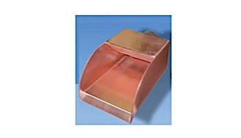 RC-6 6_quot; RADIUS COPPER SCUPPER loading=