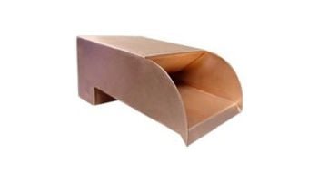 Bobé 8" Smooth Flow Radius Scupper | Copper | SFRC-8