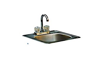 Bull BBQ Sink with Faucet Standard Stainless Steel | 12389