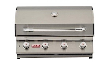 Bull Barbecue Lonestar Select 30" 4-Burner Stainless Steel Built-In Propane Grill with Lights | 87048