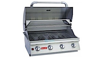 Bull Barbecue Lonestar Select 30" 4-Burner Stainless Steel Built-In Propane Grill with Lights | 87048