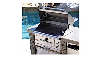 Bull Barbecue Bison 30" Charcoal Stainless Steel Built-In Barbeque Grill Head | 67529
