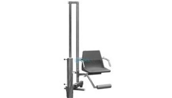 Aquatic Access Automatic 180-Degree Seat Rotation Pool Lift for Pools / Spas with Built-In Benches or Seats | IGAT-180/135