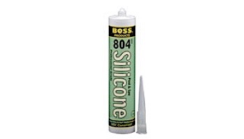 BOSS® 804 Neutral Cure White Silicone Ceramic Tle Grout 10.3oz | 02504WH10 loading=