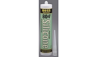 BOSS® Neutral Cure Silicone Ceramic Tile Grout 10.3 oz | Gray | 80403