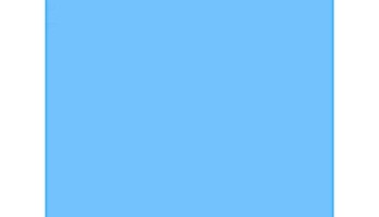 12' x 18' Oval Solid Blue Above Ground Pool Liner | Overlap | Standard Gauge | 48"/52" Wall | LI121820
