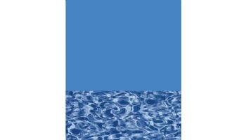 Swimline 2000 Series Standard Gauge 12'x21' Oval Print Bottom Overlap Liner | LI1221MB