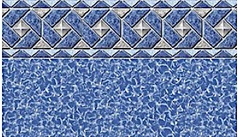 Sonoma 8' Round Standard Gauge Unibead 48" Tall Liner | LI848OTU