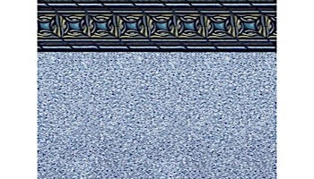 Pacific Realm 12x24' Oval Standard Gauge Unibead 48" Tall Liner | LI1224MDU