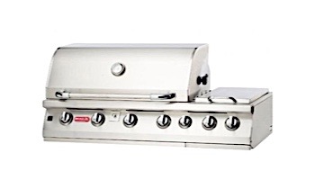 Bull Barbecue 7-Burner Stainless Steel Built-In Natural Gas Grill with Lights | 18249