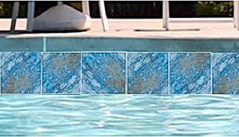 National Pool Tile Oasis Series 6x6 | Turquoise Mirage | OSS-MIRAGE