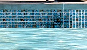 National Pool Tile Oasis Series 1x1 | Turquoise Mirage | OSS-MIRAGE1x1