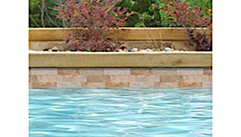 National Pool Tile Sim. Stackstone 6x16 Tile | Classic Beige | SST-CLASSIC
