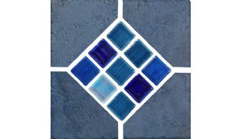 National Pool Tile Catania 6x6 Series | Ocean Blue Deco | CATBLUE DECO