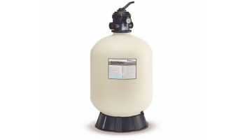 Pentair Sand Dollar SD70 24" Top Mount Sand Filter with Clamp Style 1.5" Multiport Backwash Valve | 3.15 Sq. Ft. | 145367