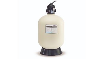 Pentair Sand Dollar SD60 22" Top Mount Sand Filter with Clamp Style 1.5" Multiport Backwash Valve | 2.3 Sq. Ft. | 145322