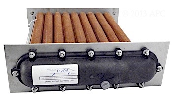 Raypak Cupro Nickel Heat Exchanger with Polymer Heads | Prior to 7-13 | 010358F