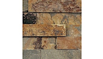 National Pool Tile Natural Ledgerstone 6x24 | Slate | 130112