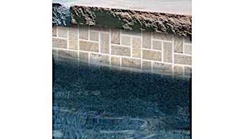 National Pool Tile Quartzite Pool Tile | Golden Harvest | Pinwheel Mosaic