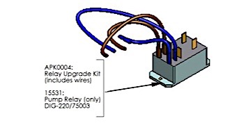 AutoPilot Relay Upgrade Kit for DIG-220 | Includes Wires | APK0004