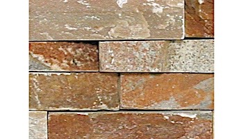 National Pool Tile Natural Ledgerstone 6x24 | Smoke Gray | LDGR-SMOKE