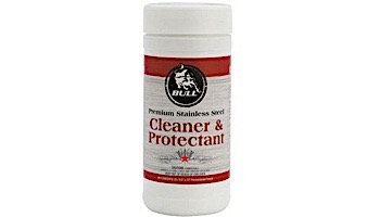 Bull Stainless Steel Cleaner and Protectant Wipes | 24162