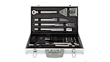 Mr BBQ 30 PC Classic Prestige Tool Set with Aluminum Carrying Case | 02191
