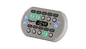 Pentair SpaCommand Spa-side Wired Remote with LED Screen | 150' Cable Black | 521176