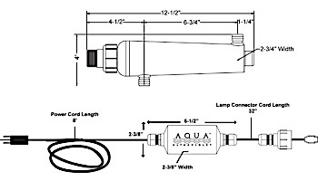 Aqua Ultraviolet Advantage 2000 | 8 Watt | A00266