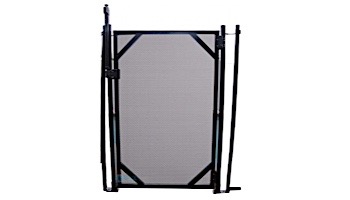 GLI Pool Products Protect-A-Pool Inground Safety Fence Gate | 4' x 30" Black | NE186 30-0400-BLK-GATE-CGS