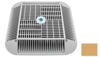 AquaStar 16" Square Anti-Entrapment Suction Outlet Cover, Mud Frame and Retro-Adapter Sub-Frame for 12" Square 3/4" Deep Retrofits (VGB Series) | White | 1216101