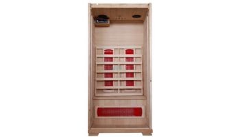 HeatWave Buena Vista 1-2 Person Hemlock Infrared Sauna with 3 Ceramic Heaters | SA2400