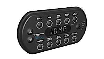 Pentair SpaCommand Spa-side Wired Remote with LED Screen | 250' Cable Black | 521177