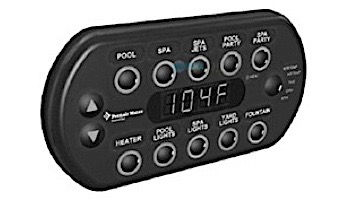 Pentair SpaCommand Spa-side Wired Remote with LED Screen | 150' Cable Black | 521176