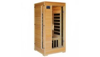 HeatWave Buena Vista 1-2 Person Hemlock Infrared Sauna with 4 Carbon Heaters | SA2402