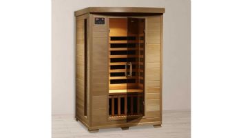 HeatWave Coronado 2-Person Hemlock Deluxe Infrared Sauna with 6 Carbon Heaters | SA2409