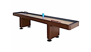 Hathaway Challenger 9-Foot Shuffleboard Table | Walnut Finish | NG1205 BG1205