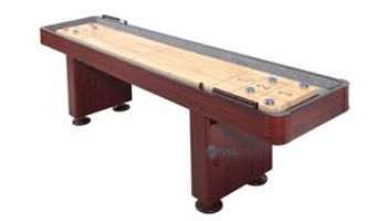 Hathaway Challenger 9-Foot Shuffleboard Table | Walnut Finish | NG1205 BG1205