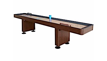 Hathaway Challenger 12-Foot Shuffleboard Table | Walnut Finish | NG1212 BG1212