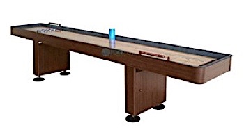 Hathaway Challenger 12-Foot Shuffleboard Table | Walnut Finish | NG1212 BG1212