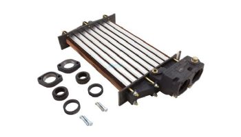 Raypak Heat Exchanger Assembly | Tube Bundle with Cast Iron Headers | 336 & 337 ASME Copper | 010053F