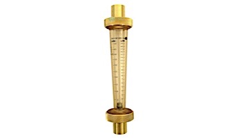 Pentair Brass Sweat End Small Body Flowmeter | 3/4" .5-5 GPM | LDF360B