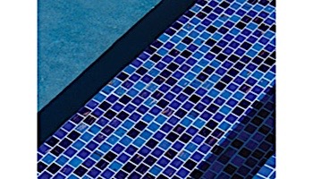 National Pool Tile Canyon Gems 1x1 Glass Tile | Blue Quartz | 201-021