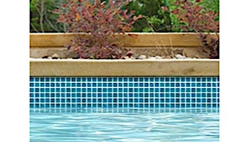 National Pool Tile Arctic 1x1 Glass Series Pool Tile | Lagoon | AT083