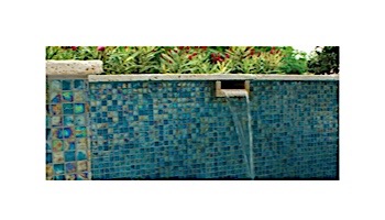 National Pool Tile Arctic 1x1 Glass Series Pool Tile | Lagoon | AT083